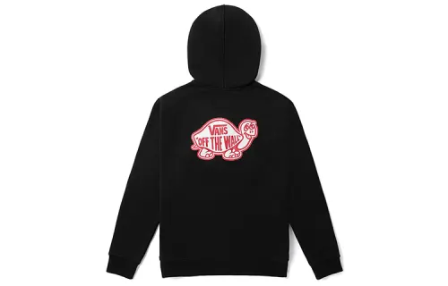 Vans Sweatshirts Unisex Black Hooded Moderate Regular