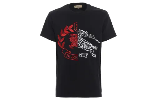 Burberry T Shirts Men's Crew Neck Moderate Straight Fit