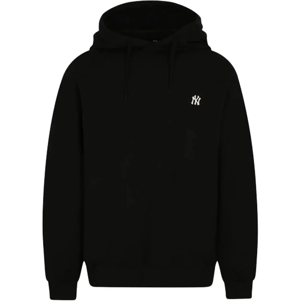 MLB Sweatshirts Unisex Black Hooded (Non-detachable) Moderate