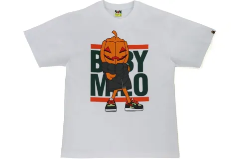 A BATHING APE T Shirts Men's Crew Neck Moderate Straight Fit