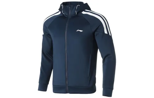 Li Ning Sweatshirt Men's Guangdong Blue