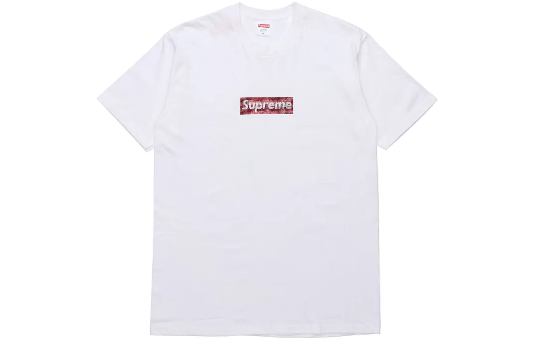 Supreme X Swarovski Box Logo T Shirt