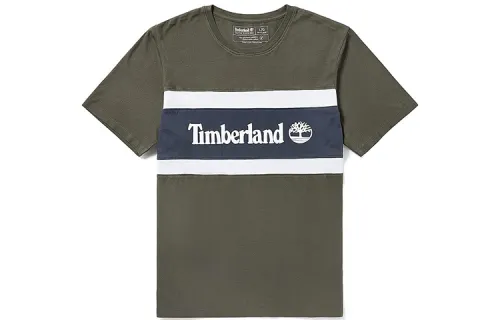 Timberland T Shirt Men's Army Green