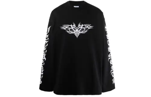 Vetements Long sleeve Cotton T shirt