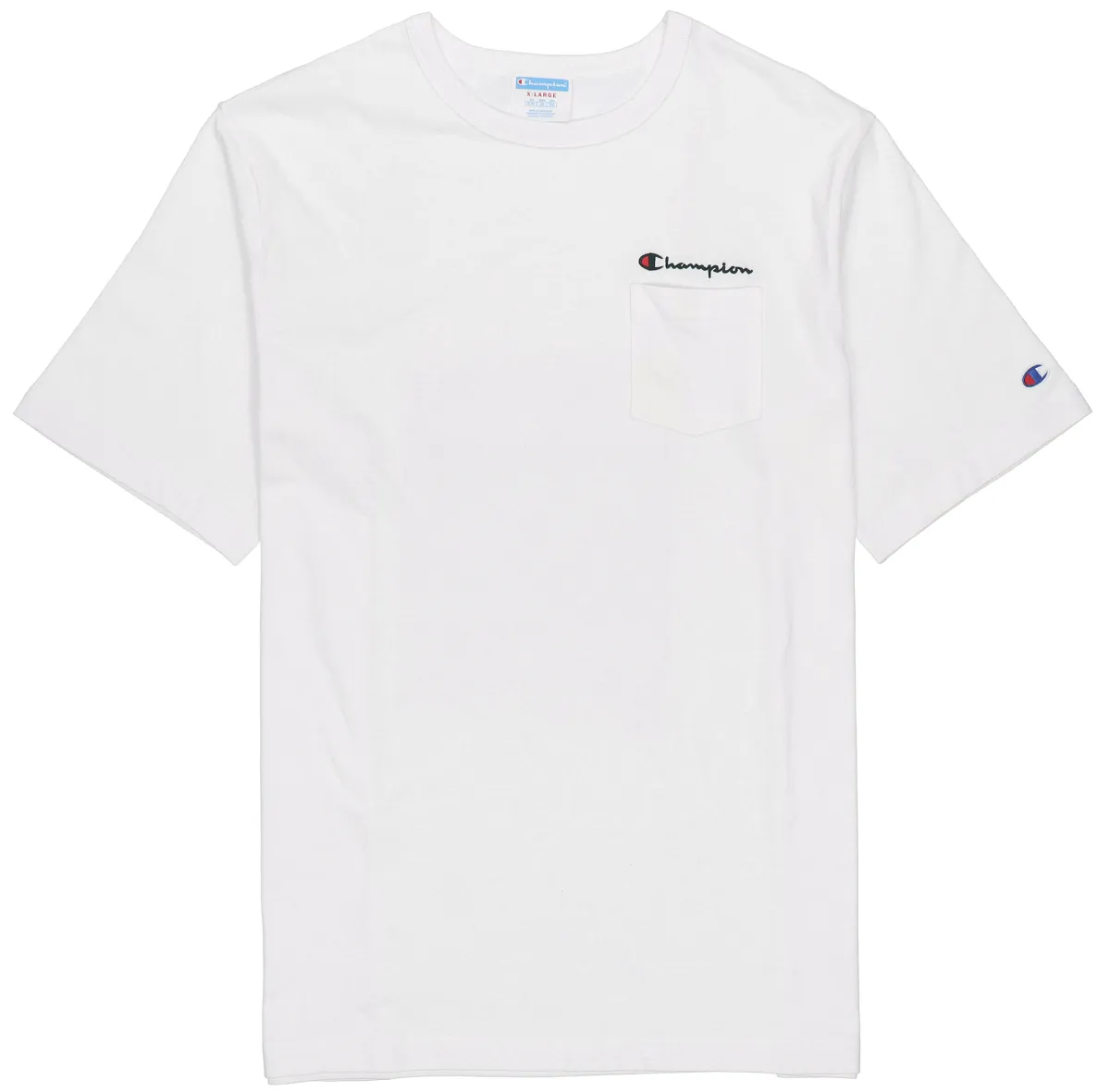 Champion T Shirt US Version Unisex White