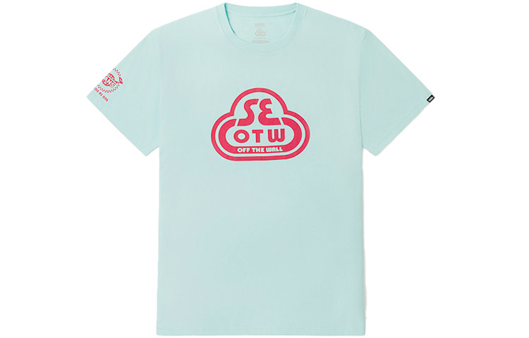 Vans x Se Bikes T Shirt Unisex Lake Blue