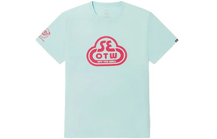 Vans x Se Bikes T Shirt Unisex Lake Blue