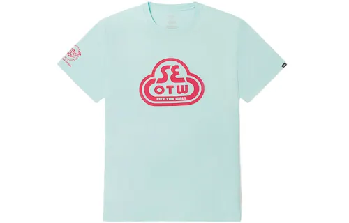 Vans x Se Bikes T Shirt Unisex Lake Blue