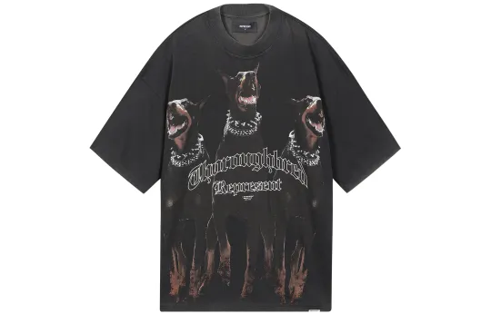 REPRESENT Thoroughbred T-Shirt Vintage Black