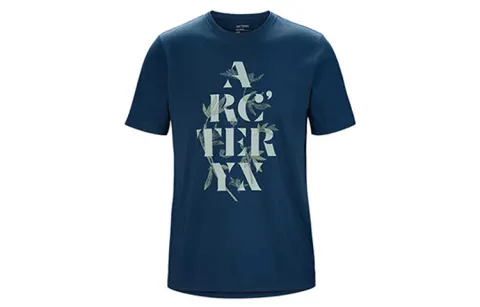 Arcteryx DOWNWORD T-Shirts Unisex Crew Neck Moderate Straight Fit