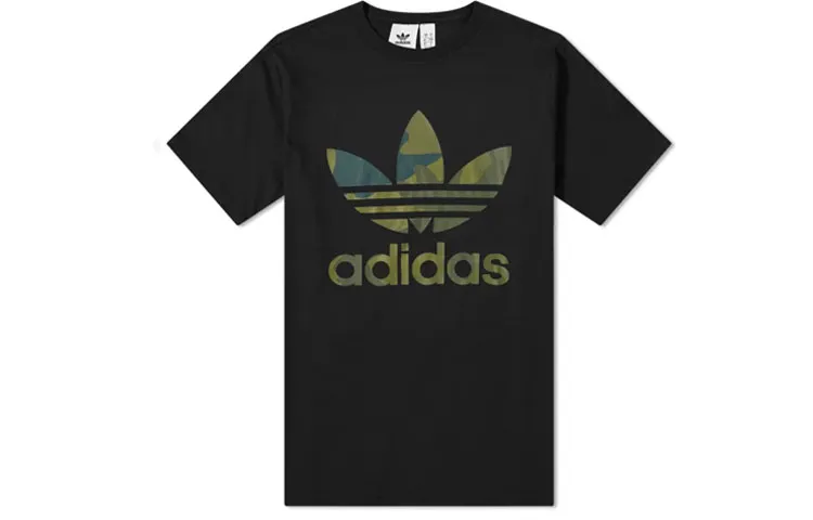 Adidas Originals Trefoil T Shirt Men's Black