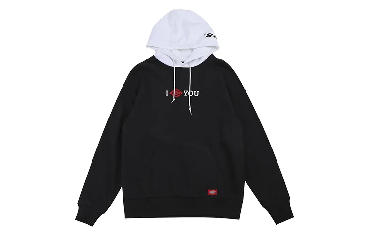 Dickies Sweatshirts Men's Black Hooded Moderate Regular
