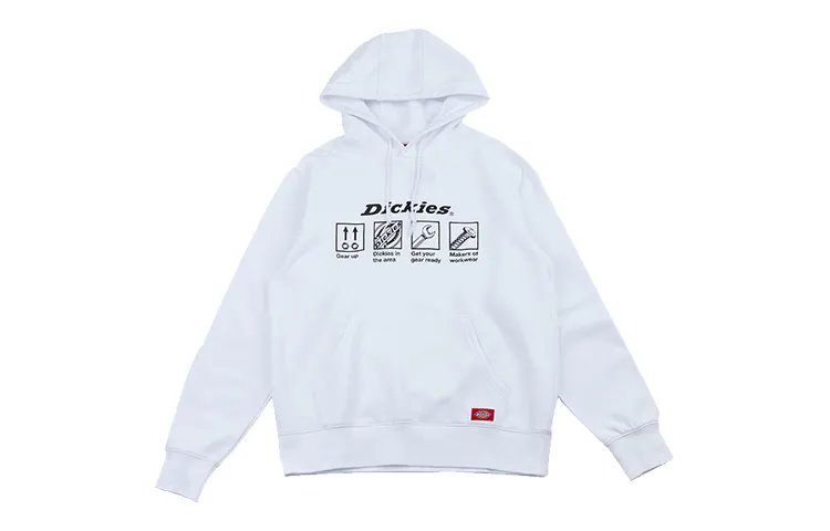 Dickies Hooded Regular Sweatshirt Men's White