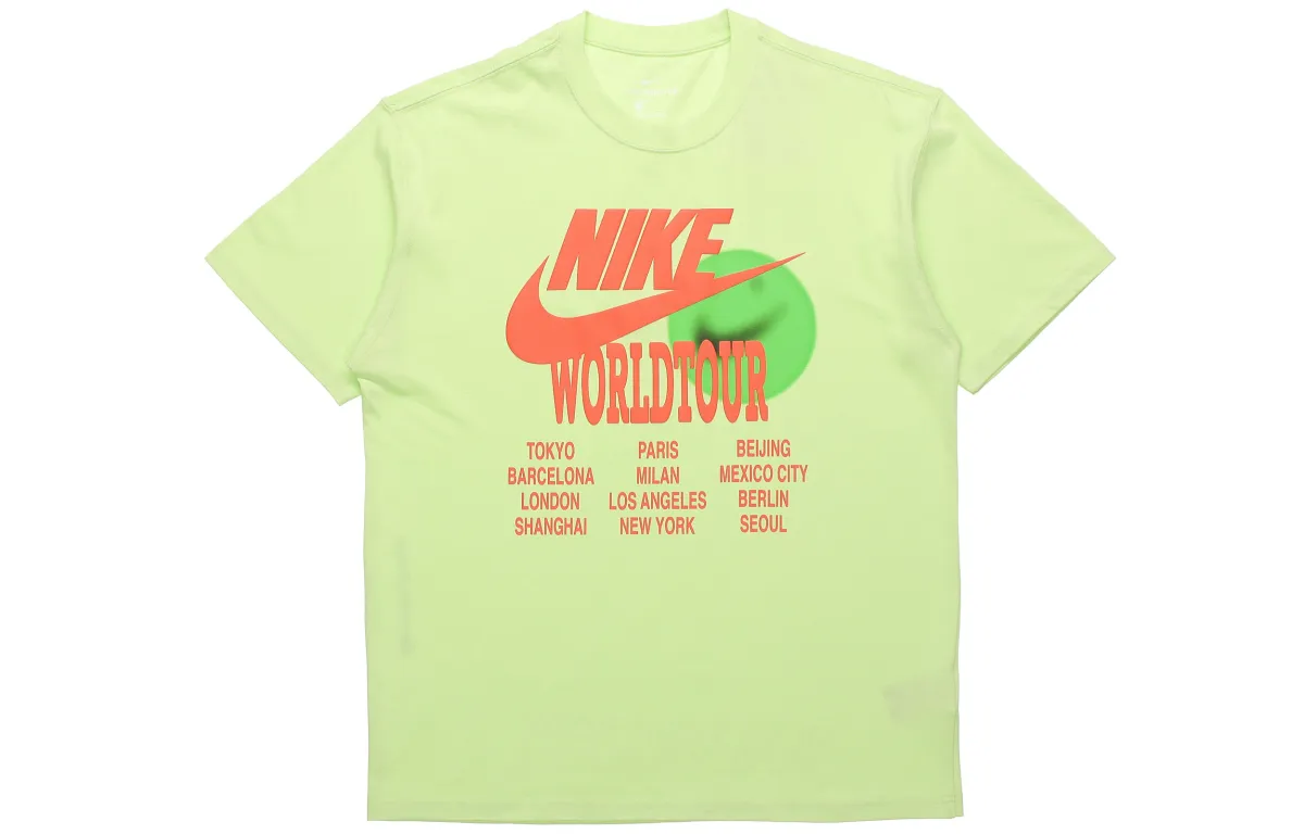 Nike Set-in Sleeve T-Shirt Men's Neon Green