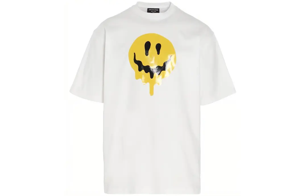 Balenciaga Large Fit Smiley T Shirt