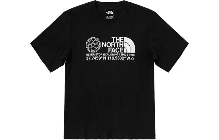 THE NORTH FACE Set in Sleeve T Shirt Unisex Black