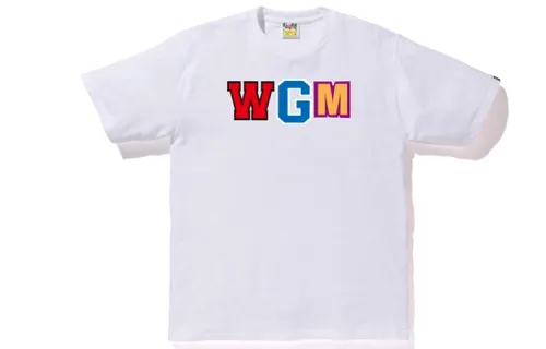 Bape Multi Camo Wgm Milo Gold Zip Shark Tee