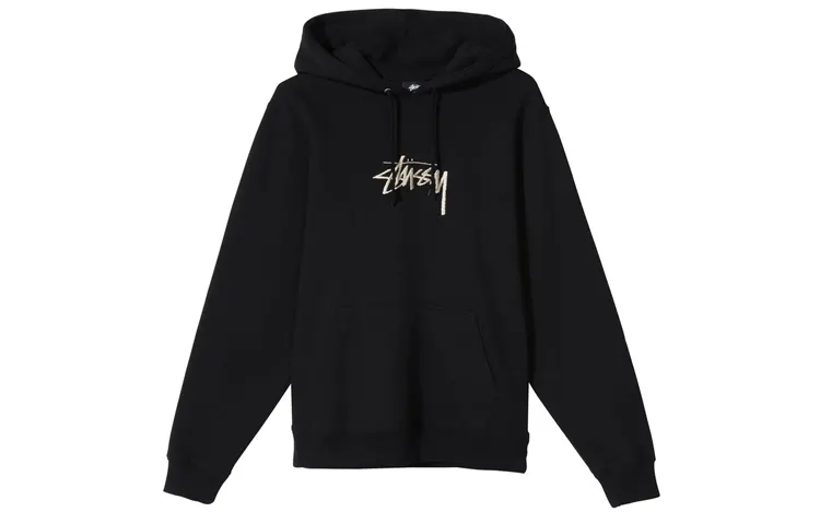 Stussy Stock Logo Appliqué Hoodie
