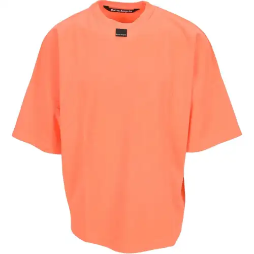 PALM ANGELS Blurred Logo Oversized T Shirt