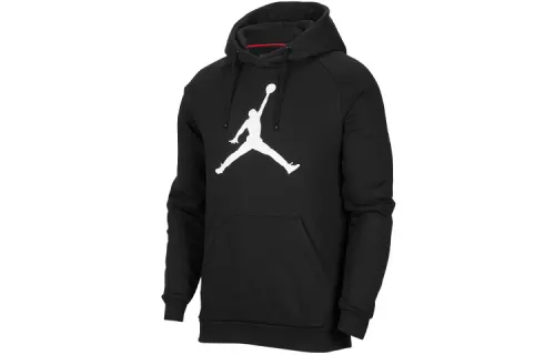 Jordan Sweatshirts Men's Black Moderate Regular