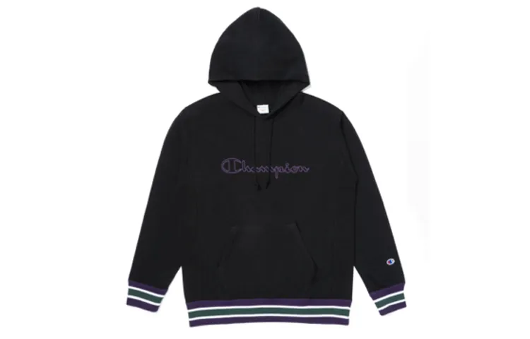 Champion Sweatshirt Japan Version Unisex Black