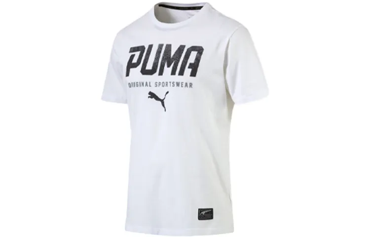 PUMA STYLE TEC T Shirt Men's White