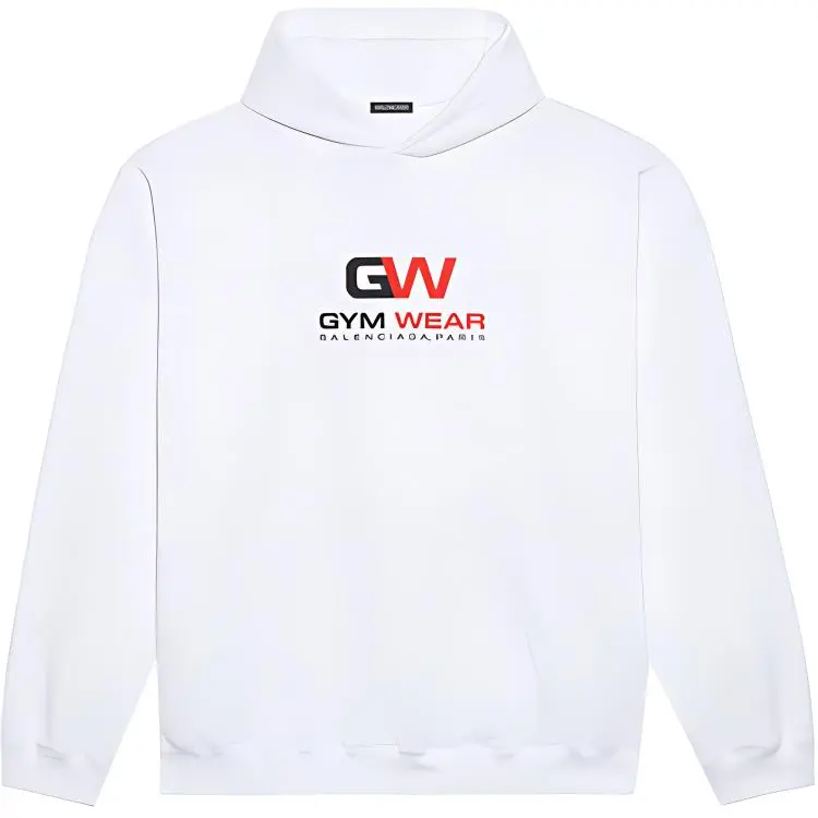 Balenciaga Sweatshirt Regular Fit Men's White