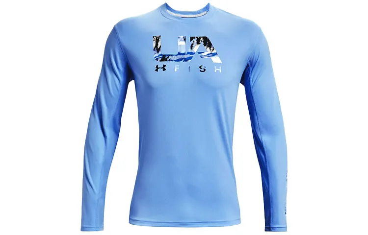 Under Armour Long Sleeved T Shirt Men's Carolina Blue