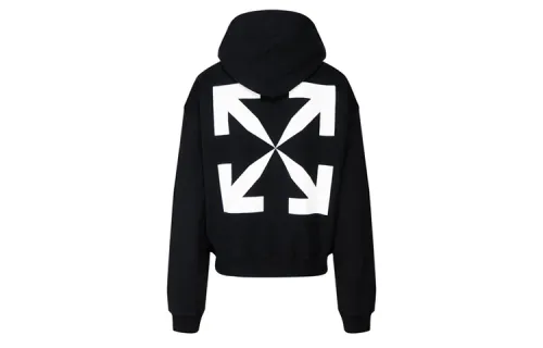 OFF WHITE FW20 Fall Sweatshirt Loose Fit Men's Black