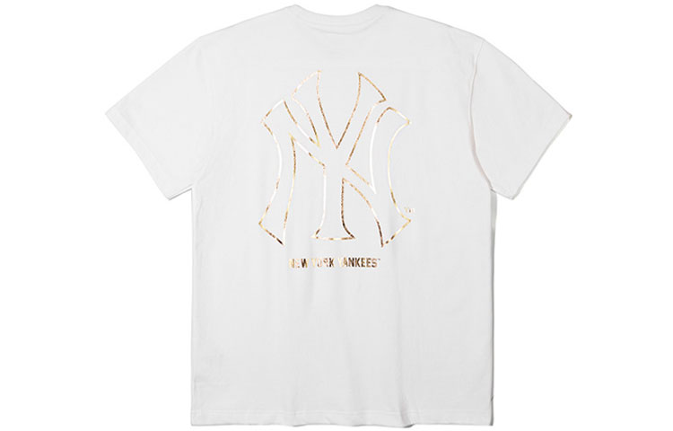 New Era T Shirt Couple, Trendy And Versatile Unisex White
