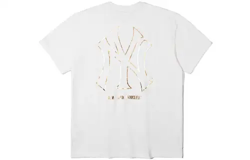 New Era T Shirt Couple, Trendy And Versatile Unisex White