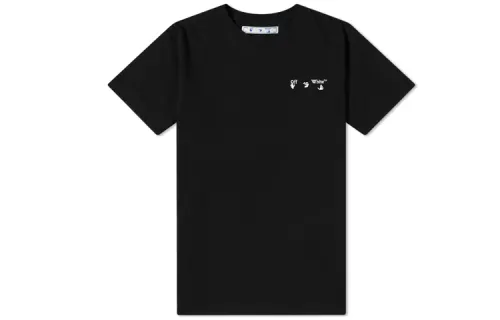 OFF WHITE Logo Slim Short Sleeve T shirt