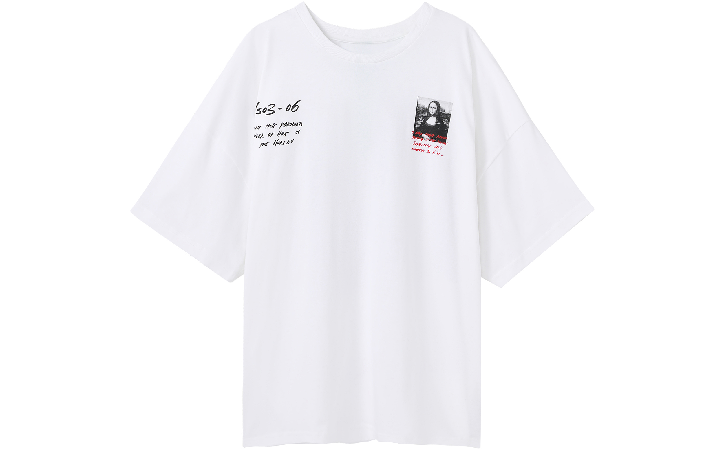 OFF WHITE Mona Lisa Series T Shirt Men's White