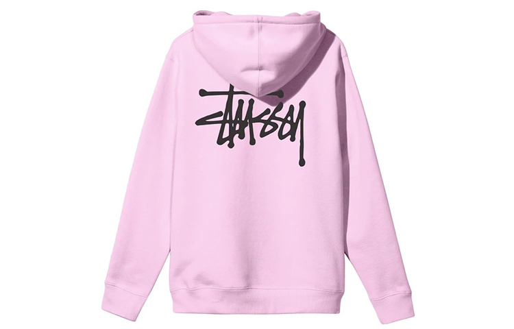 Худи Stussy BASIC ZIP HOOD (черное) — фото 13