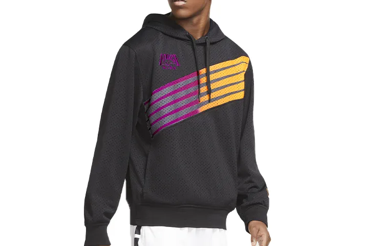 Nike Sweatshirts Men's Black Hooded Moderate Regular