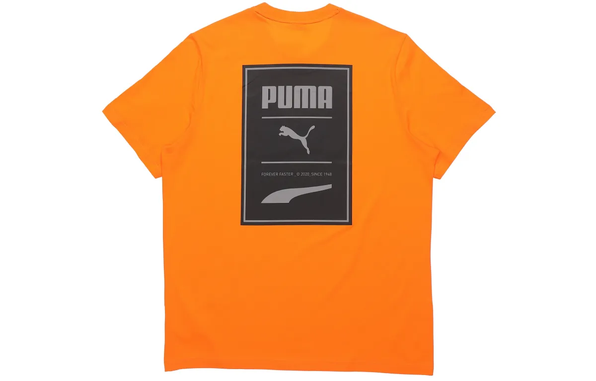 PUMA T Shirt Men's Bright Orange