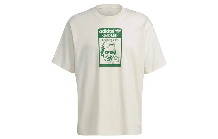 Adidas Originals Stan Smith T Shirt Men's Ecru