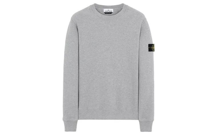 STONE ISLAND Sweatshirt Men's Pink Dust Gray