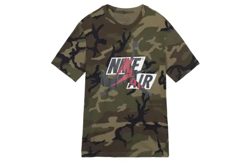 Jordan T Shirt Men's Medium Olive Green