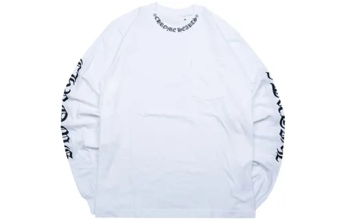 Chrome Hearts logo-print long-sleeve T-shirt