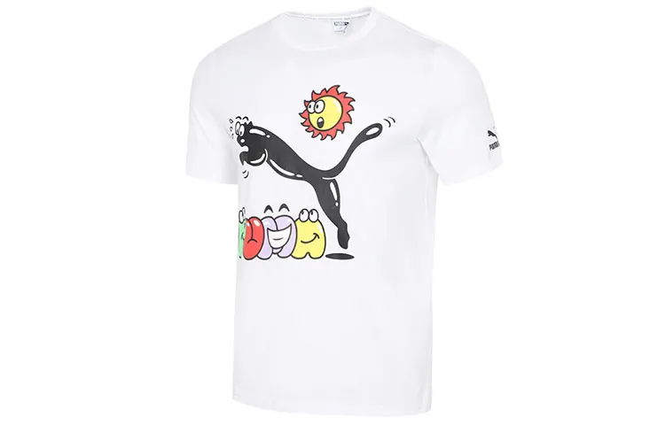 PUMA Summer Streetwear T Shirt Men's White