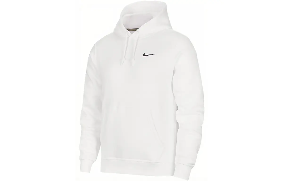 Nike Sweatshirts Men's White Hooded Moderate Regular