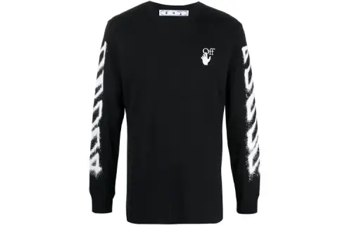 OFF WHITE Spray Marker Arrows Long Sleeve T shirt