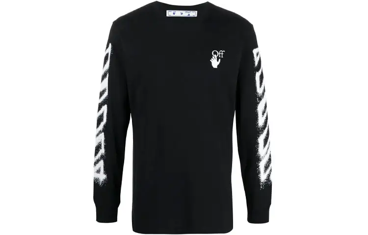 OFF WHITE Spray Marker Arrows Long Sleeve T shirt