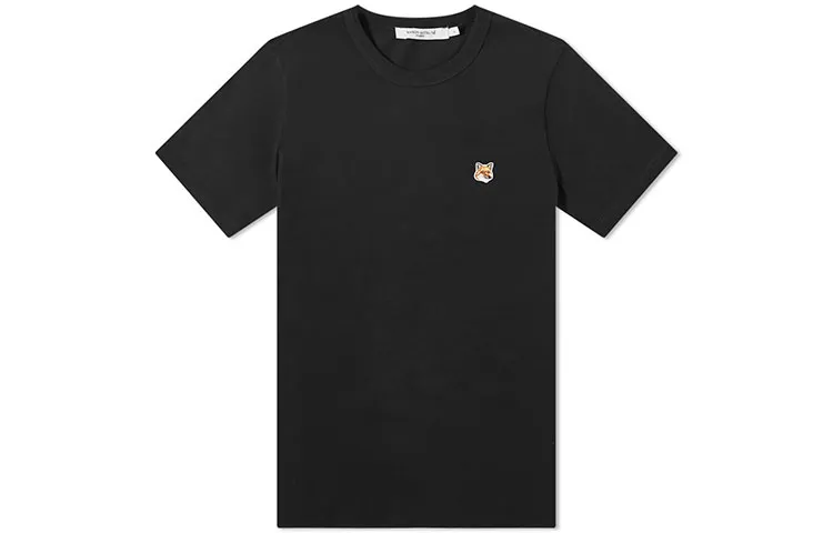 Maison Kitsuné Fox Head Patch T Shirt