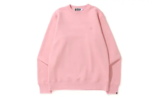 A BATHING APE Sweatshirts Unisex Crew Neck Moderate Regular
