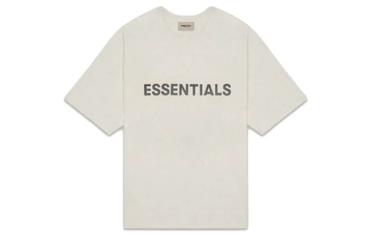 Fear Of God Essentials Boxy T Shirt Applique Logo
