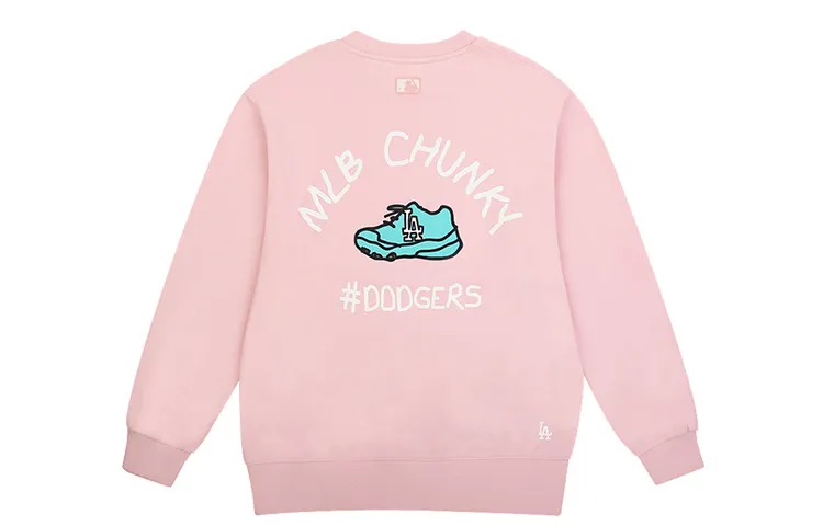 MLB Sweatshirts Unisex Pink Moderate