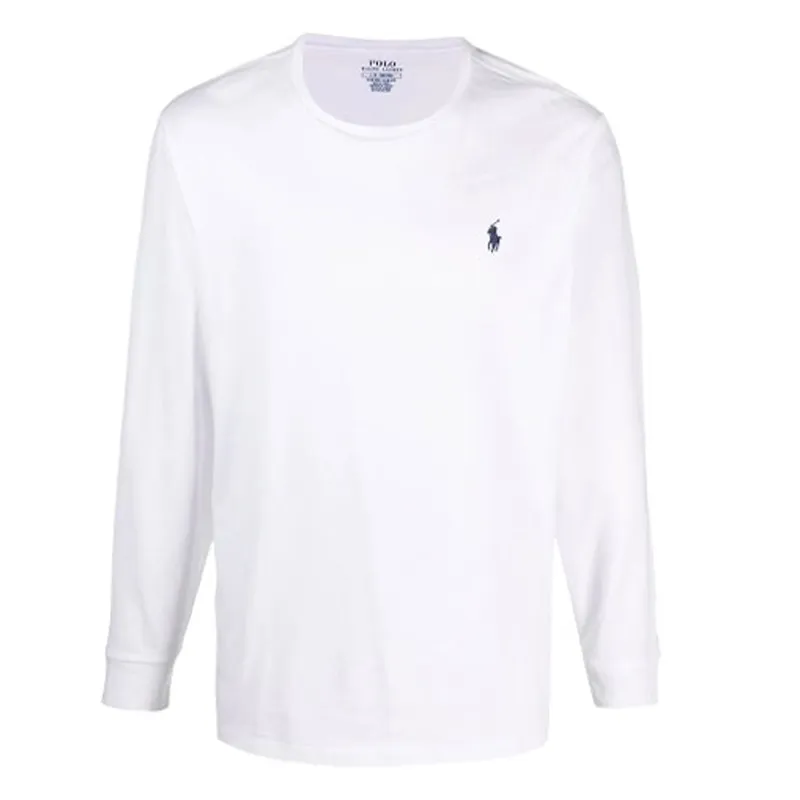 Polo Ralph Lauren Logo Embroidered Long-Sleeved T-Shirt