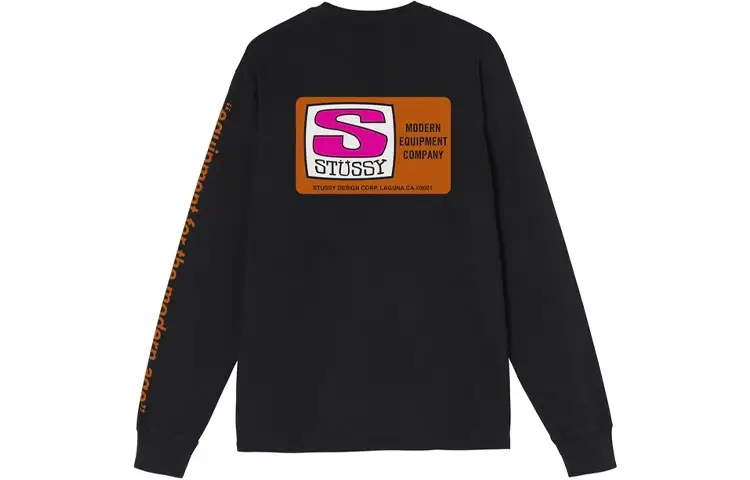 Stussy Equipment Company Pigment Dyed L/S Tee